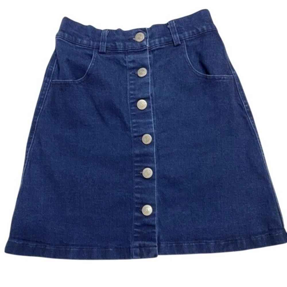 True Religion Denim Mini Skirt Size S‎